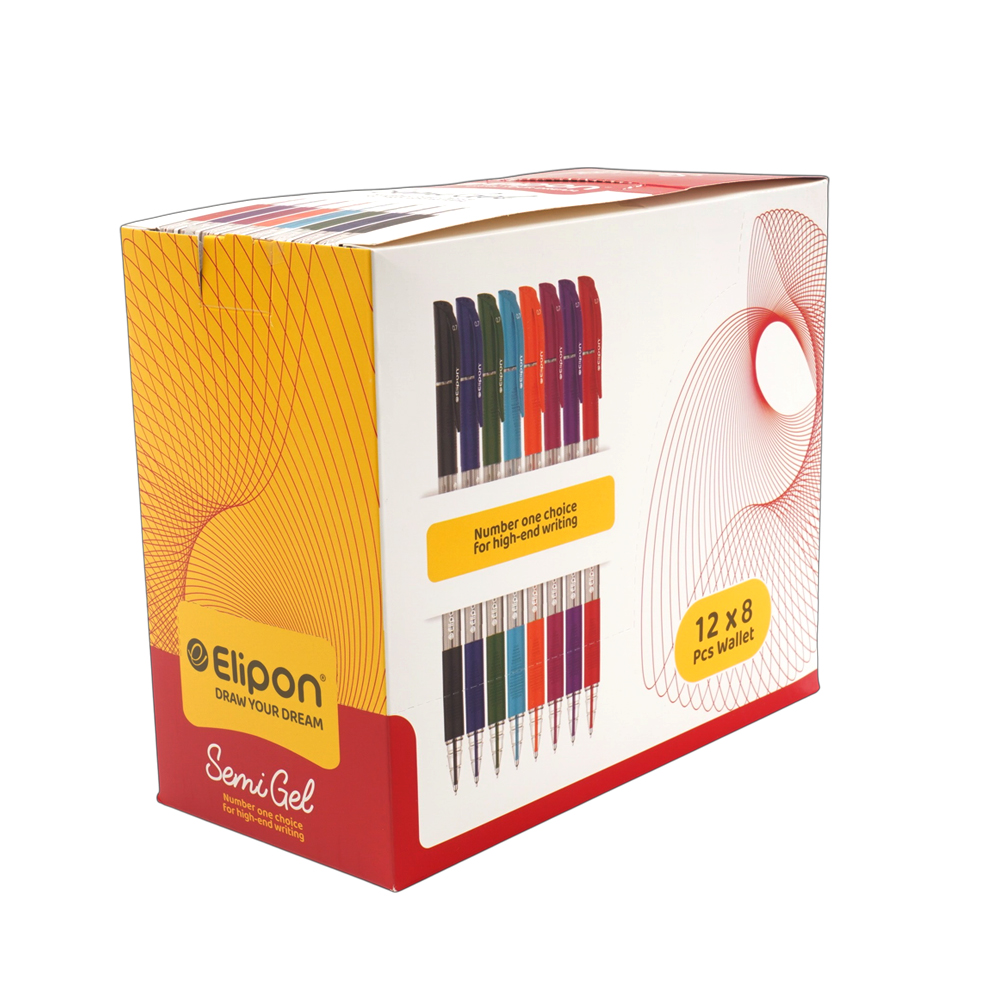 خودکار 8رنگ 0/7سمی ژل الیپون EA01 کد8261218