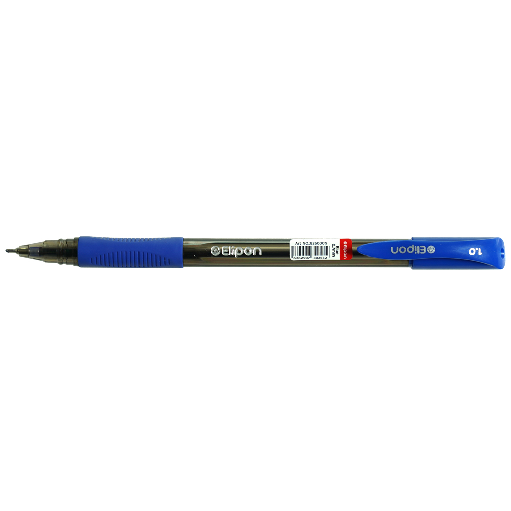 خودکار آبی 1/0 سمی ژل  (لیوان 50عددی) الیپون EA01 کد8261102