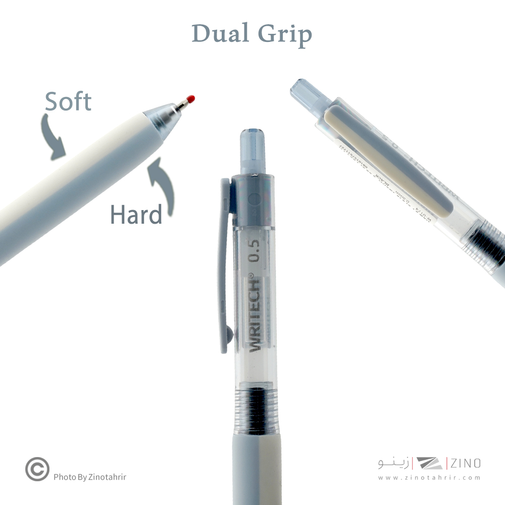 خودکار ژل رایتک مدل دوگریپ(86عددی) کدW0174