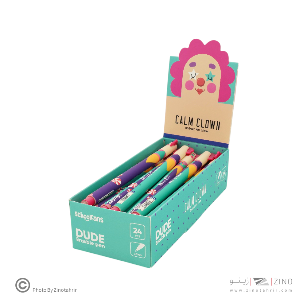 روان نویس پاکشو اسکول فنز طرح CLAM CLOWN 2 کد921207-19