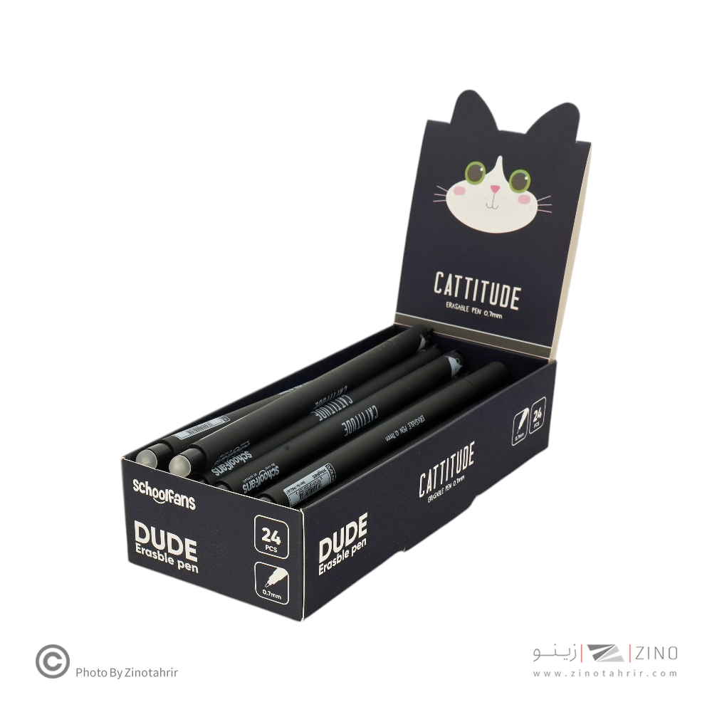 روان نویس پاکشو اسکول فنز طرح CATTITUDEکد921207-11