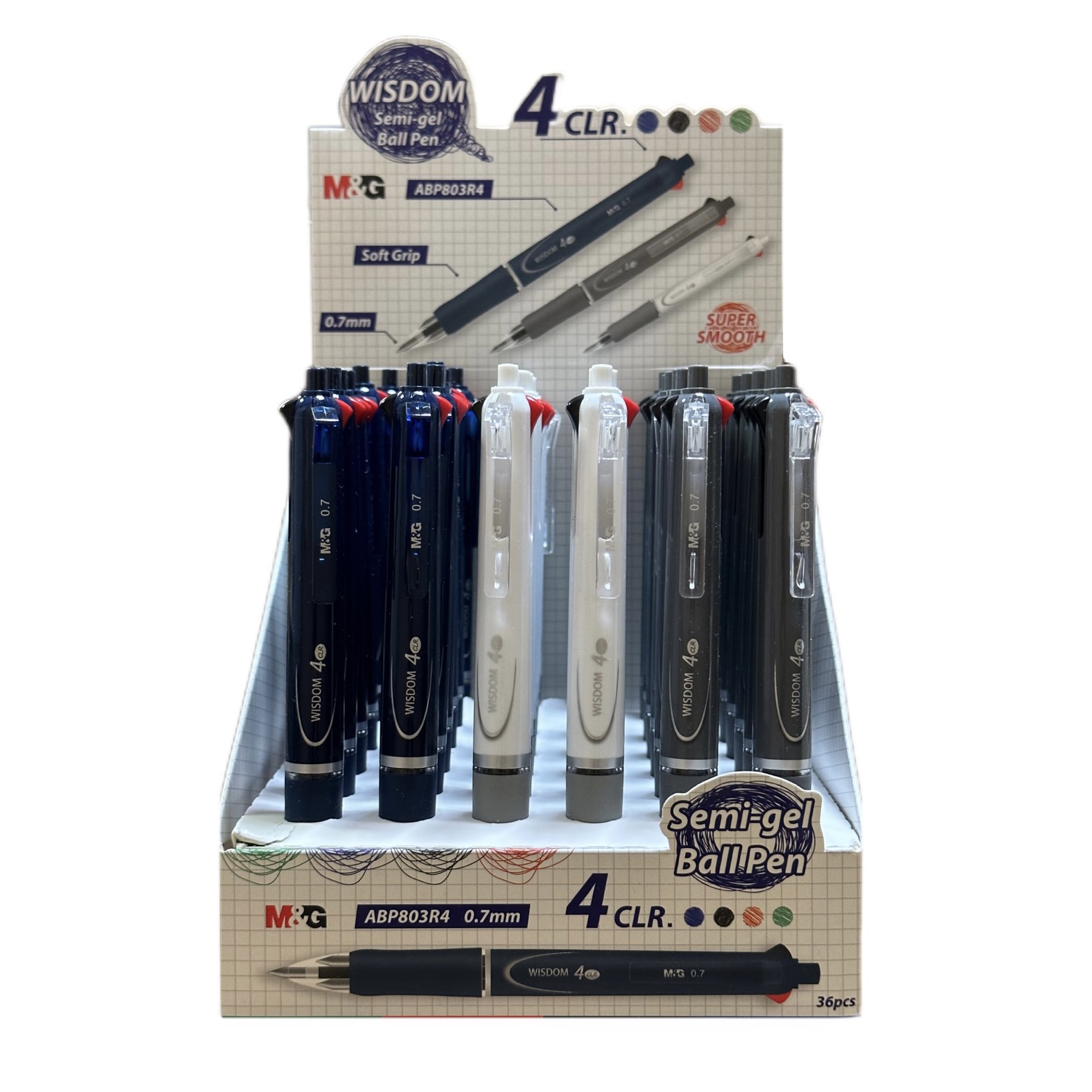 خودکار4رنگ فشاری کدABP803R4