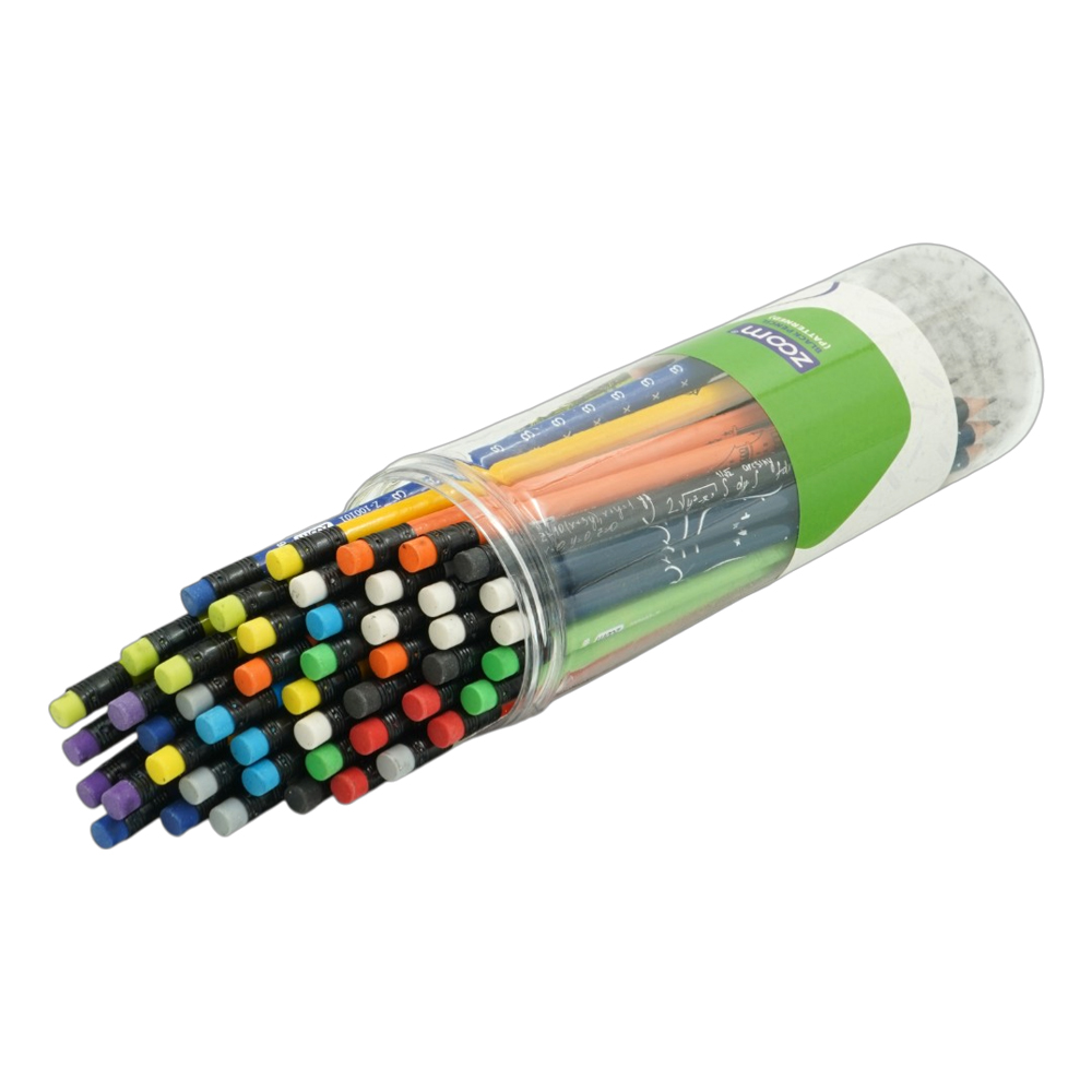مداد مشکی( بدنه گرد پاکن دار ) زوم کدZ-100101