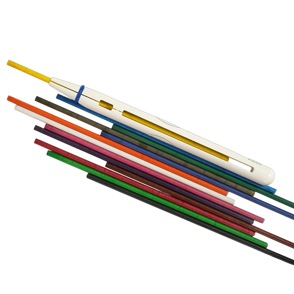 مدادرنگی12+1رنگ فشاری(مغزرنگی3میل) KIDOZ کیدوز کد50367