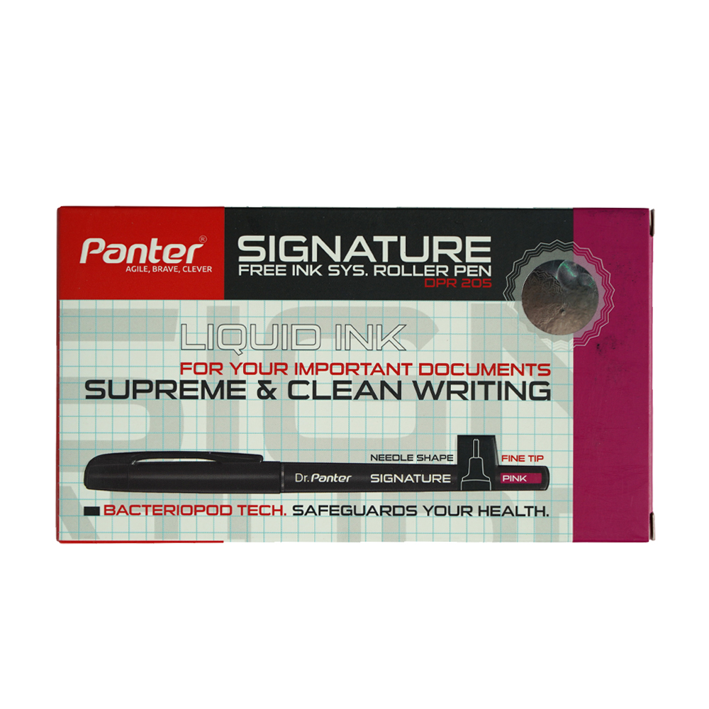 روان نویس سیگنیچر صورتی(F) پنتر کدDPR205