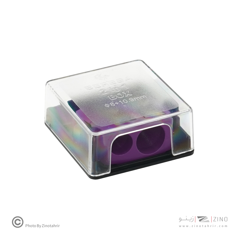 تراش مخزن دار دو سوراخ فلزی (قاب دار) برسا کد2202