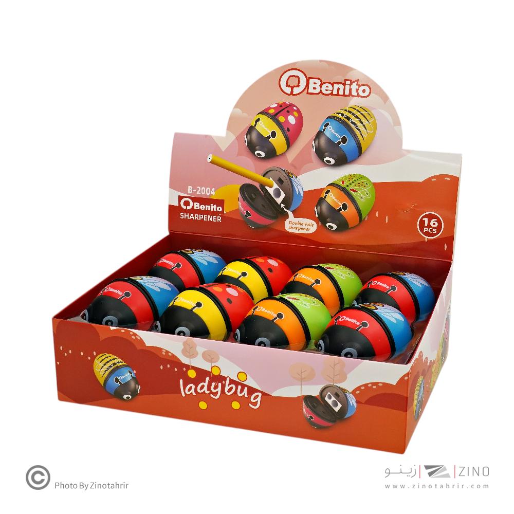 تراش مخزن دار دو سوراخ طرح کفشدوزک بنیتو کد B 2004