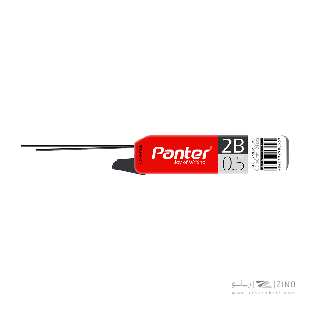 مغز مداد 0/5  (60میل) 2B پنتر کدPL106