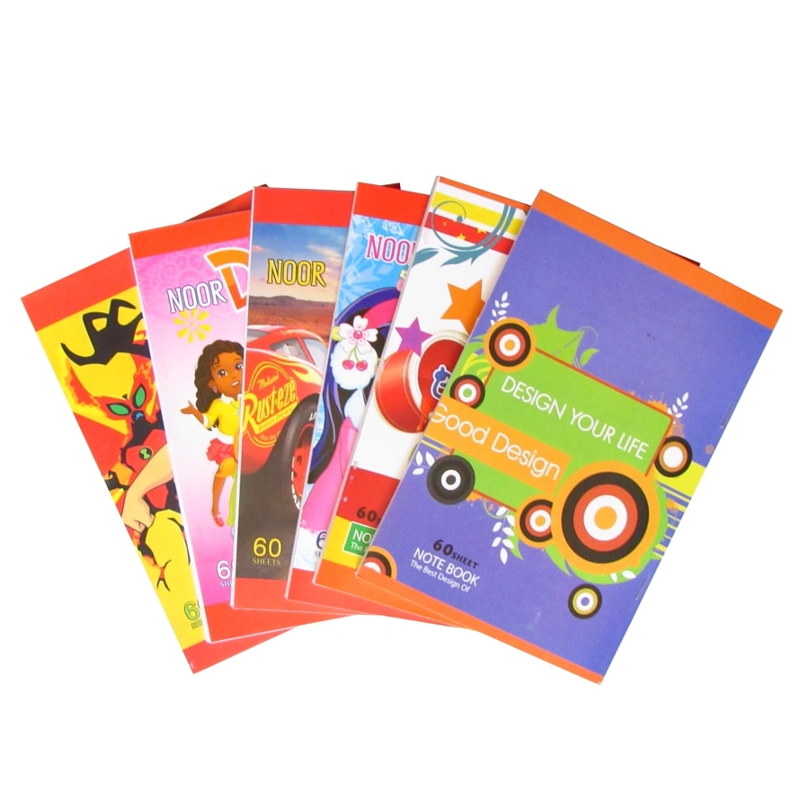 دفتر60برگ خطی منگنه ای  میکرو