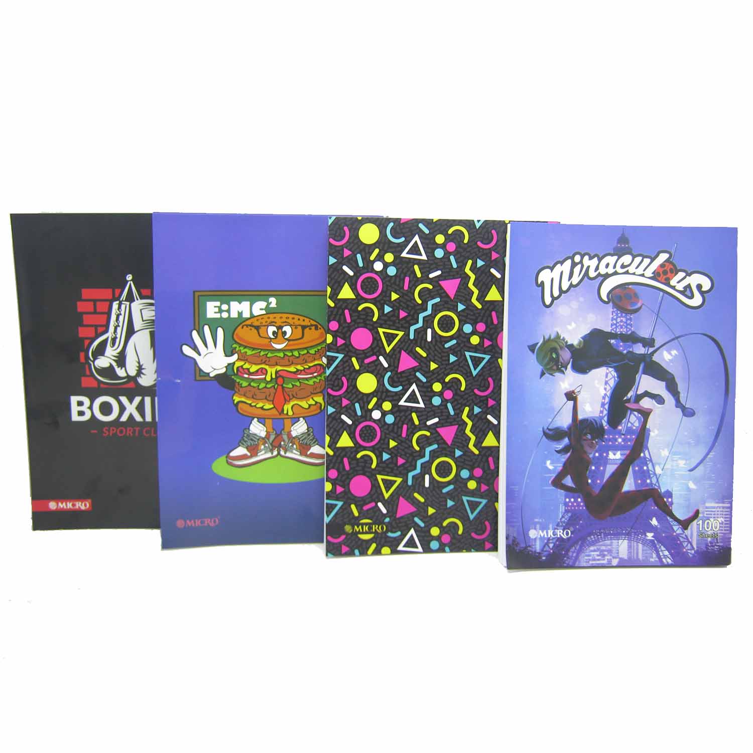 دفتر100برگ خطی منگنه ای  میکرو