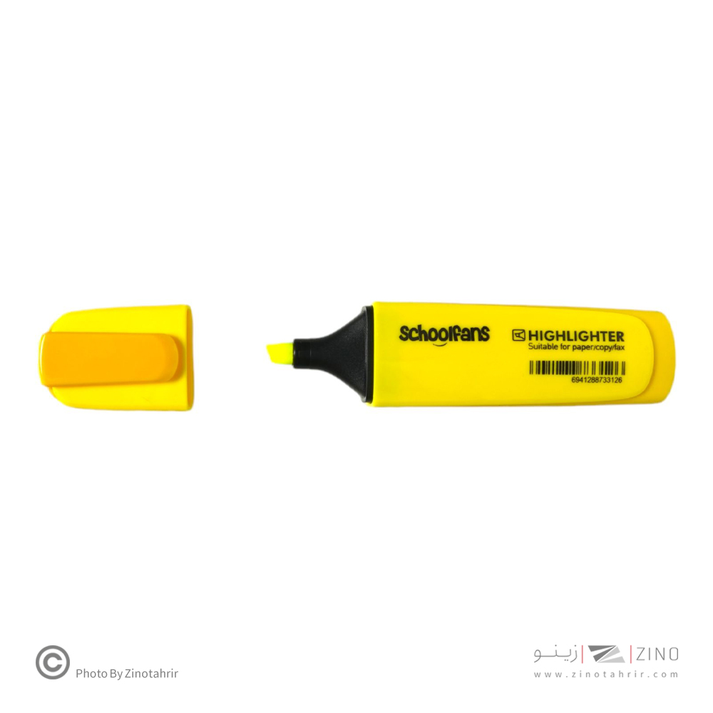 علامت زن زرد فسفری کلاسیک اسکول فنز کد92300