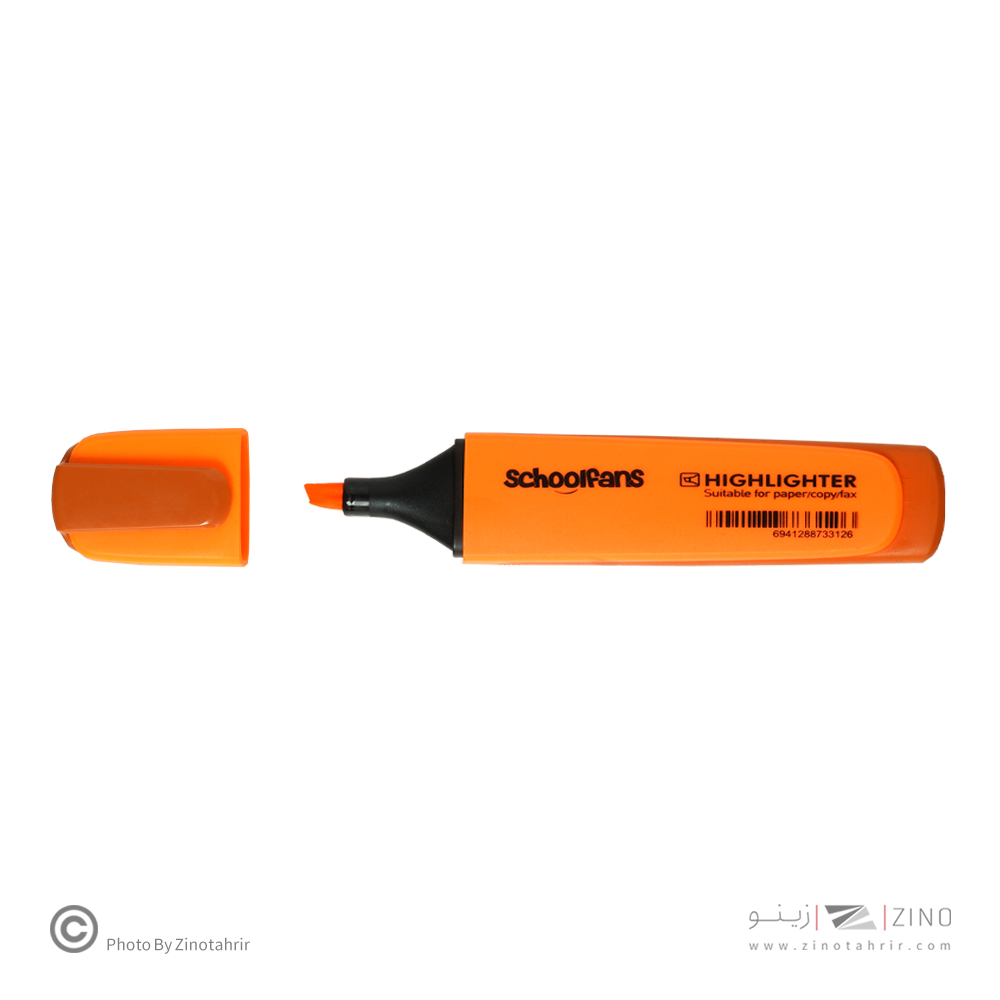 علامت زن نارنجی فسفری کلاسیک اسکول فنز کد92300 