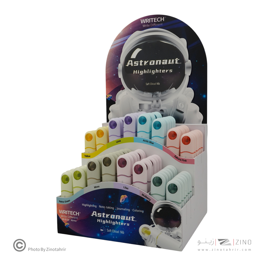 علامت زن رایتک مدل طرح فضانورد (96عددی) کدW8154