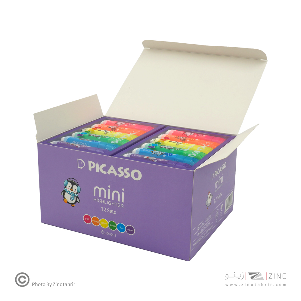 علامت زن6رنگ مینی نئون پیکاسو کدHL170