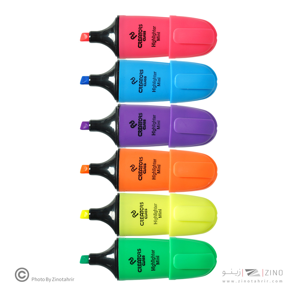 علامت زن لومو مینی فلورسنت 6 رنگ جور سیکلاس(Lumo-Mini-HlF)