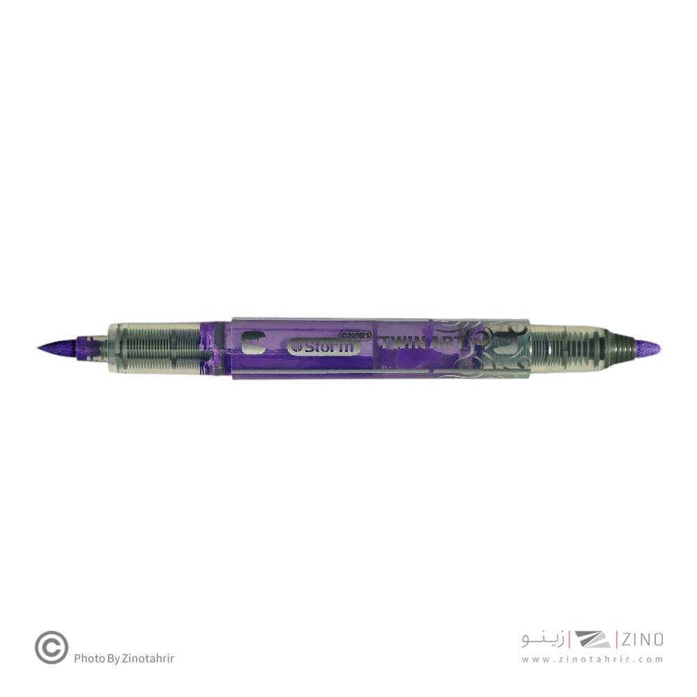ماژیک اکریلیکTWIN ART رنگ بنفش استورم کد348207