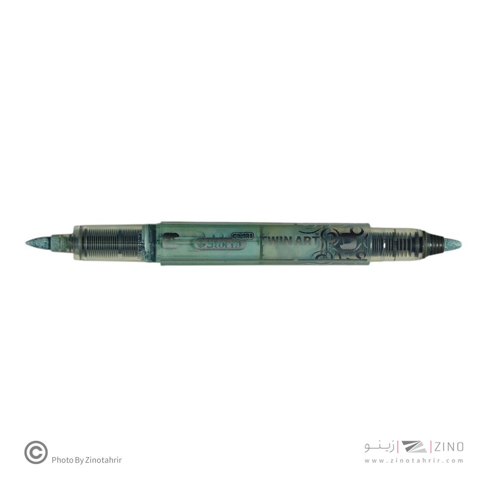 ماژیک اکریلیکTWIN ART رنگ خاکستری روشن استورم کد348206