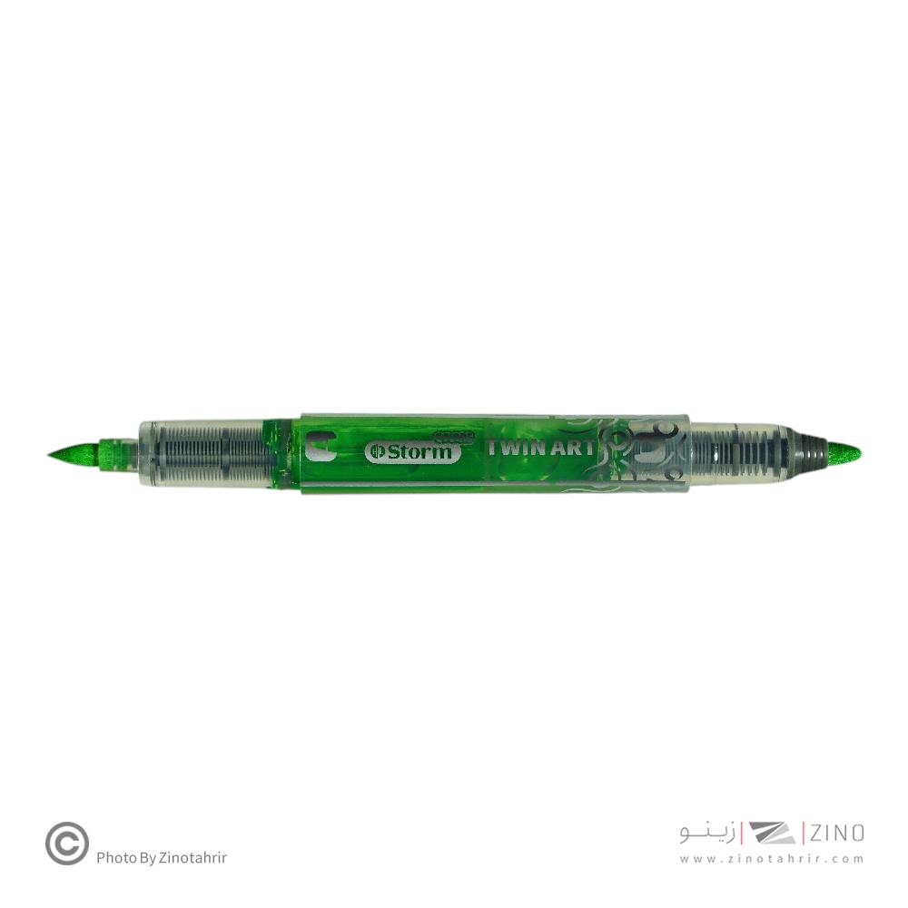 ماژیک اکریلیکTWIN ART رنگ سبز استورم کد348210
