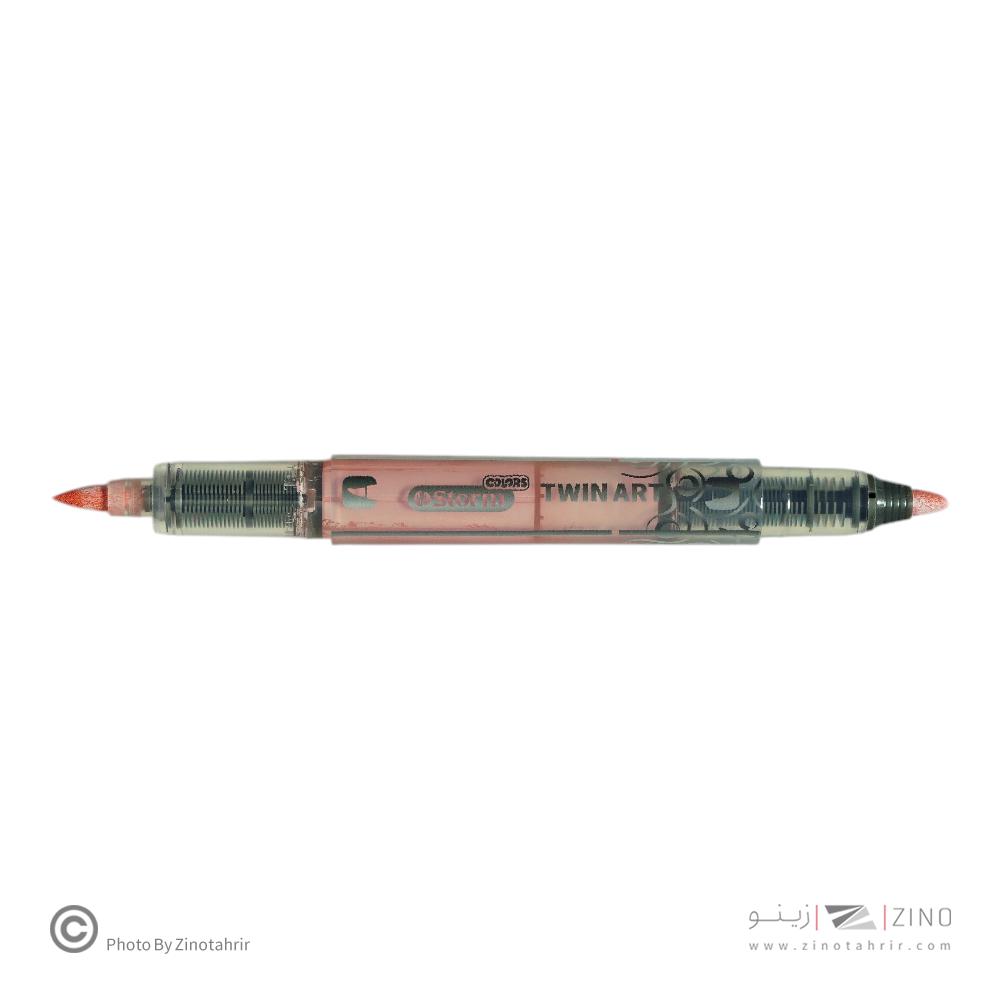 ماژیک اکریلیکTWIN ART رنگ صورتی استورم کد348205