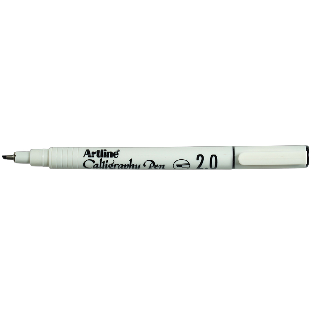 قلم خطاطی 2/0مشکی لاتین آرتلاین EK-242N/AB