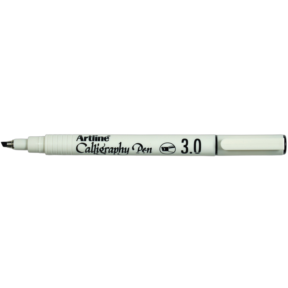 قلم خطاطی 3/0مشکی لاتین آرتلاین EK-243N/AB