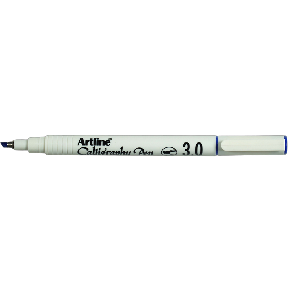 قلم خطاطی 3/0آبی لاتین آرتلاین EK-243N/AB