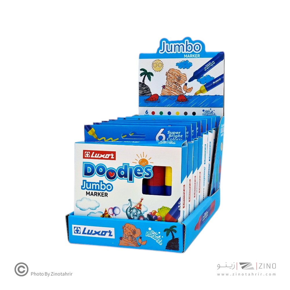 ماژیک نقاشی 6رنگ جامبولاکسر کد6190/6BX