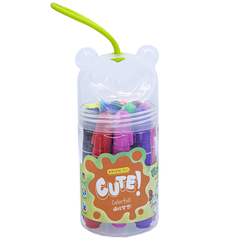 ماژیک نقاشی 12رنگ لیوانی قابل شستشو فانتزی کد718