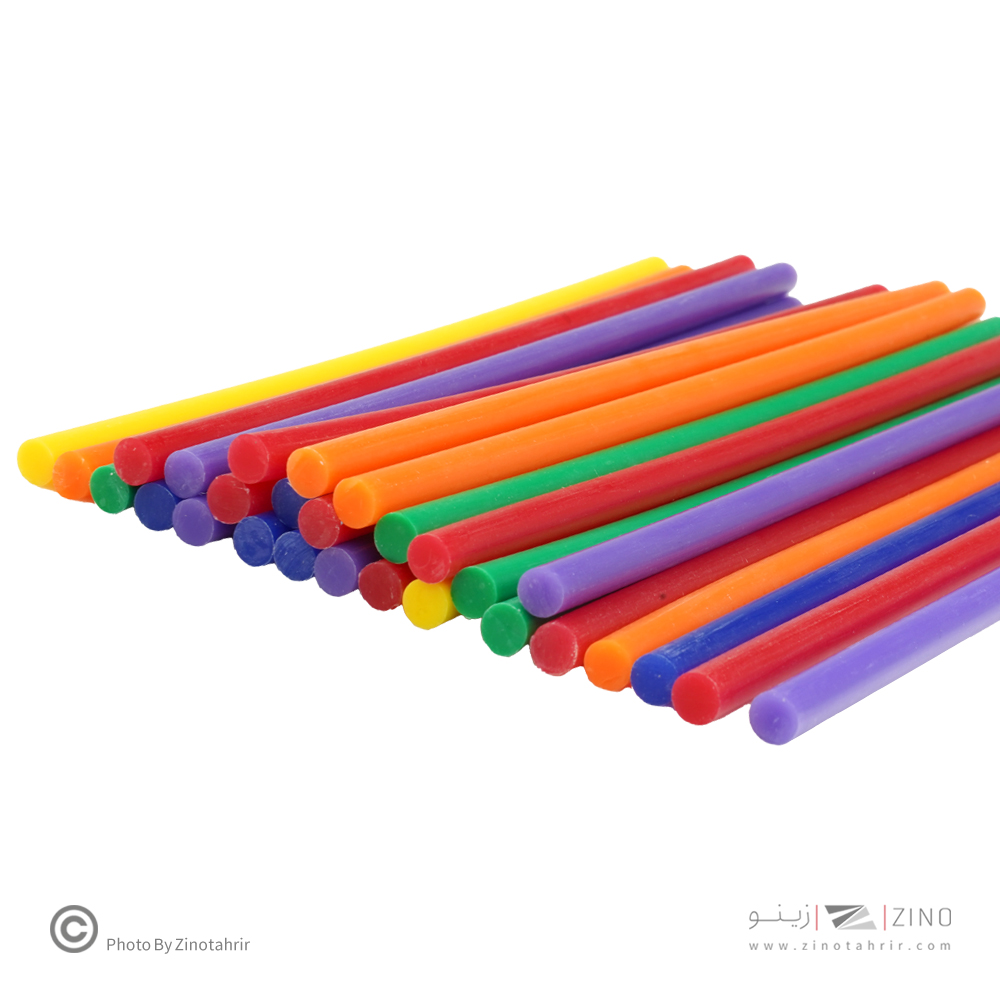 چسب حرارتی رنگی بلند باریک(40عددی) استورم کد220320