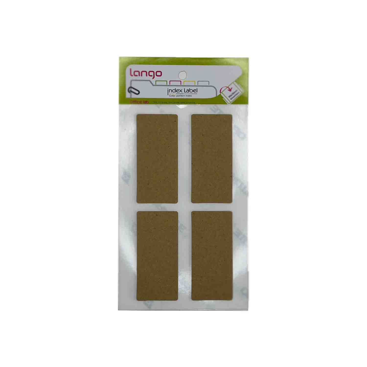 برچسب کرافت سایز65*30میلیمتر4برگی لانگوکدB-54 یا کد031