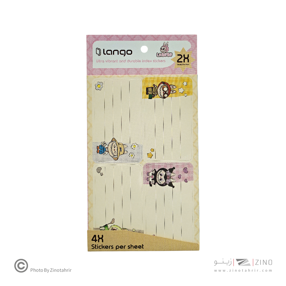 برچسب اسم دانش آموز طرح لبوبو لانگو