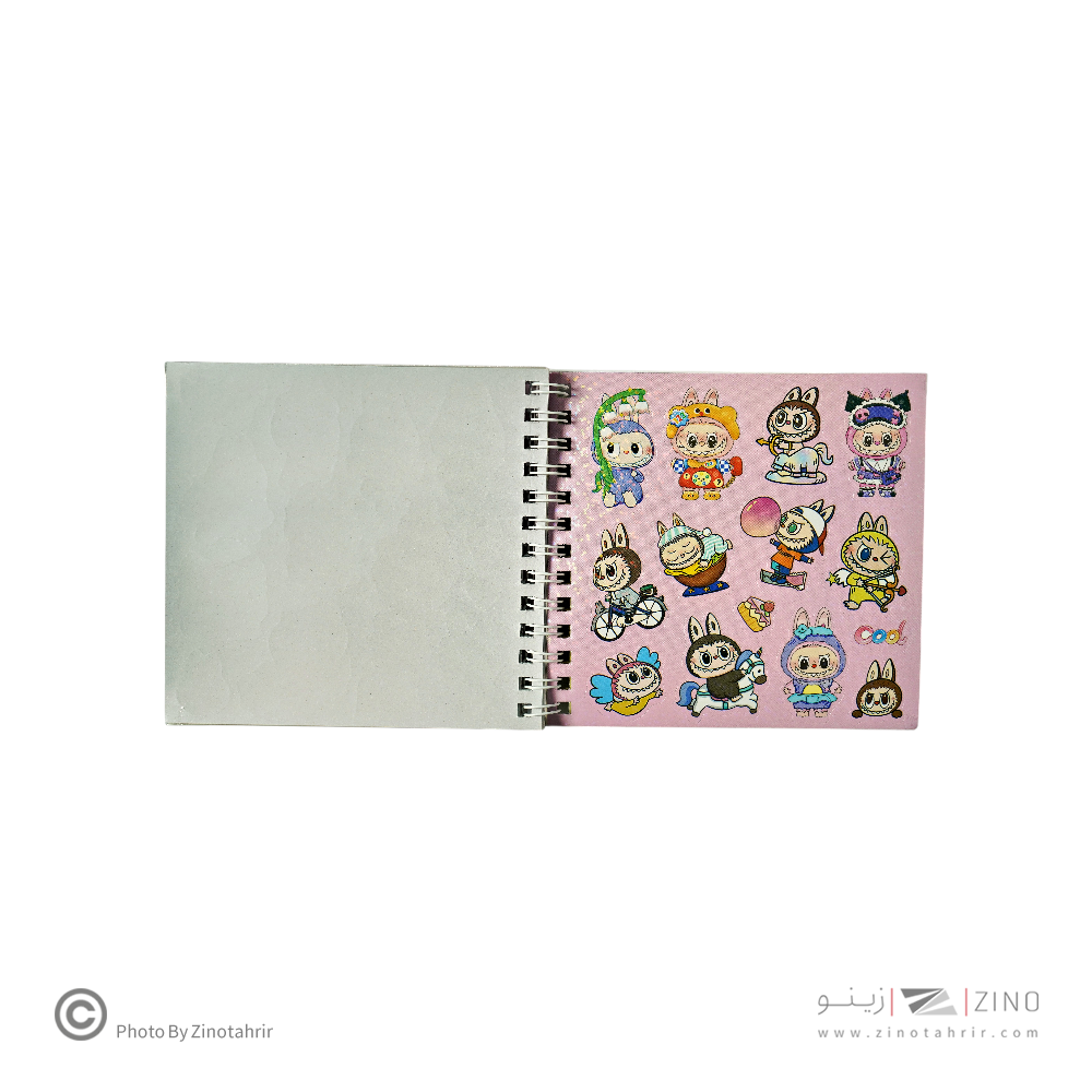 استیکر دفترچه ای(طرح لبوبو) کدJYX-802