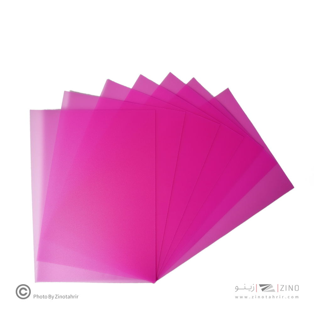 طلقA4سرخابی450میکرون سوپربایند