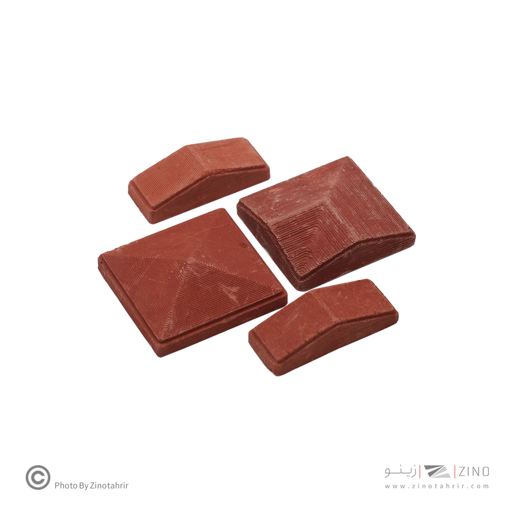 تاج دیواری وسرستون وکنج قرمزمقیاس 1/12 تعداد50عددی اشل 