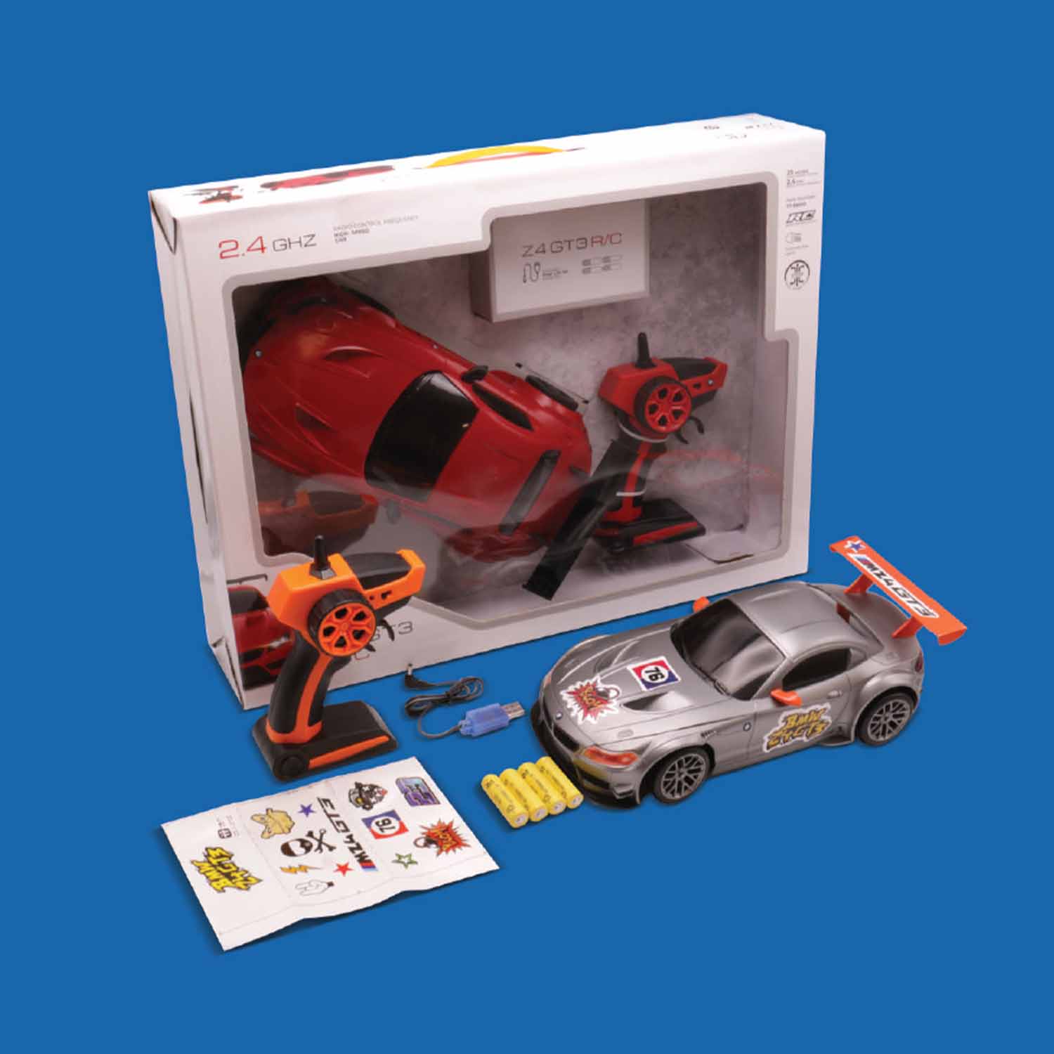 z4 rc toy car تیریتی تویز کد93003ماشین کنترلی