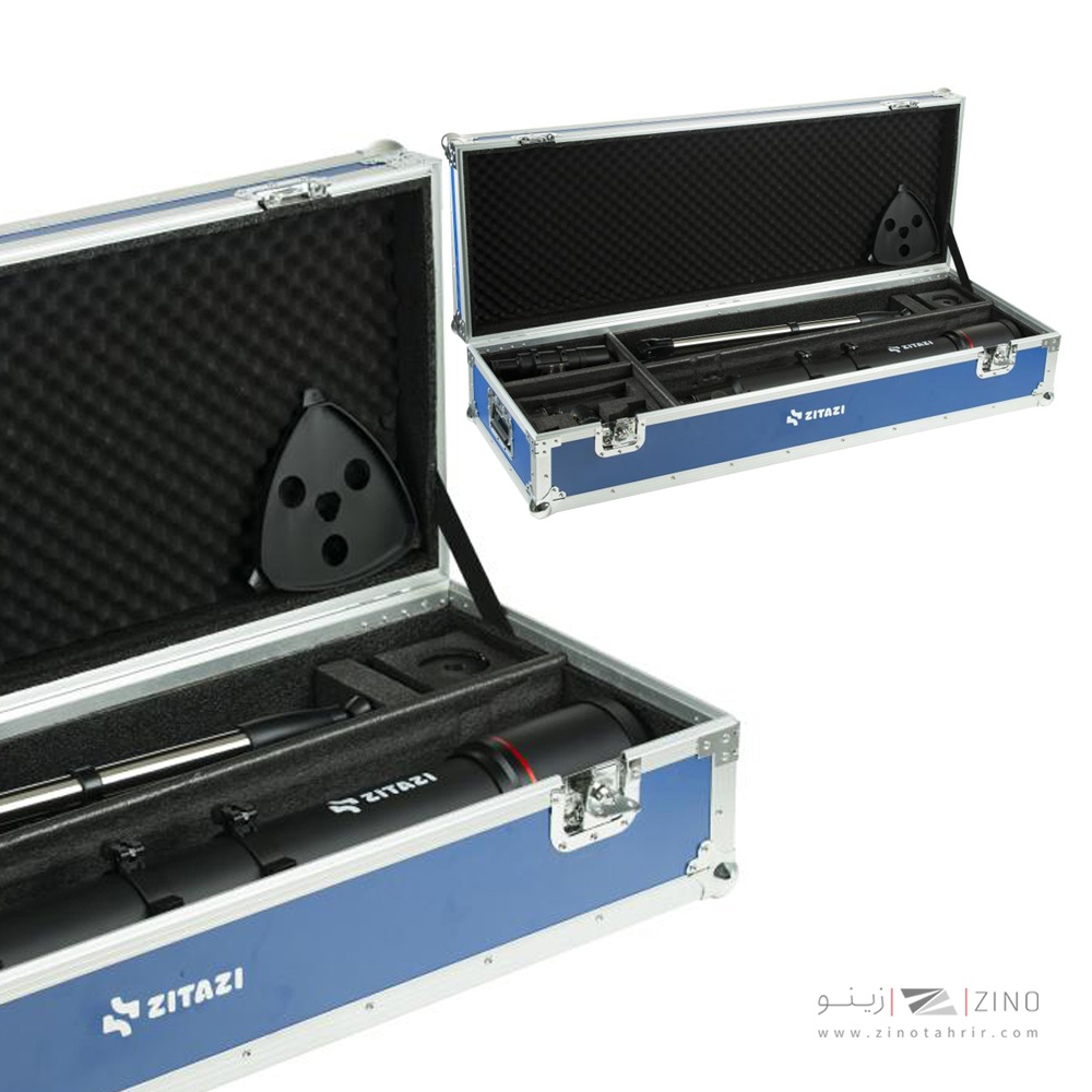 تلسکوپ فوق حرفه ای همراه با هارد کیس آلمینیومی و هولدر عکاسی موبایل زیتازی کدZENITH-102EQ5