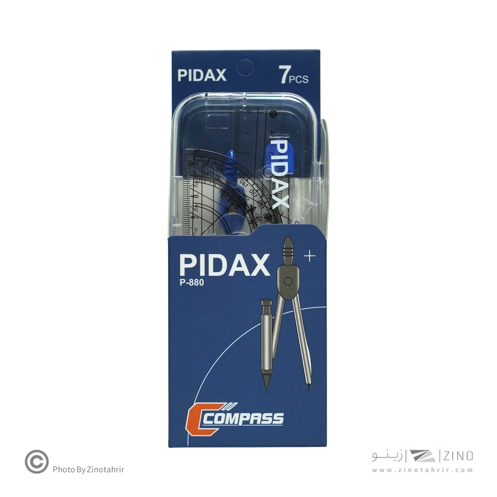 ست پرگار 7تکه اتودی پیداکس کدP-880