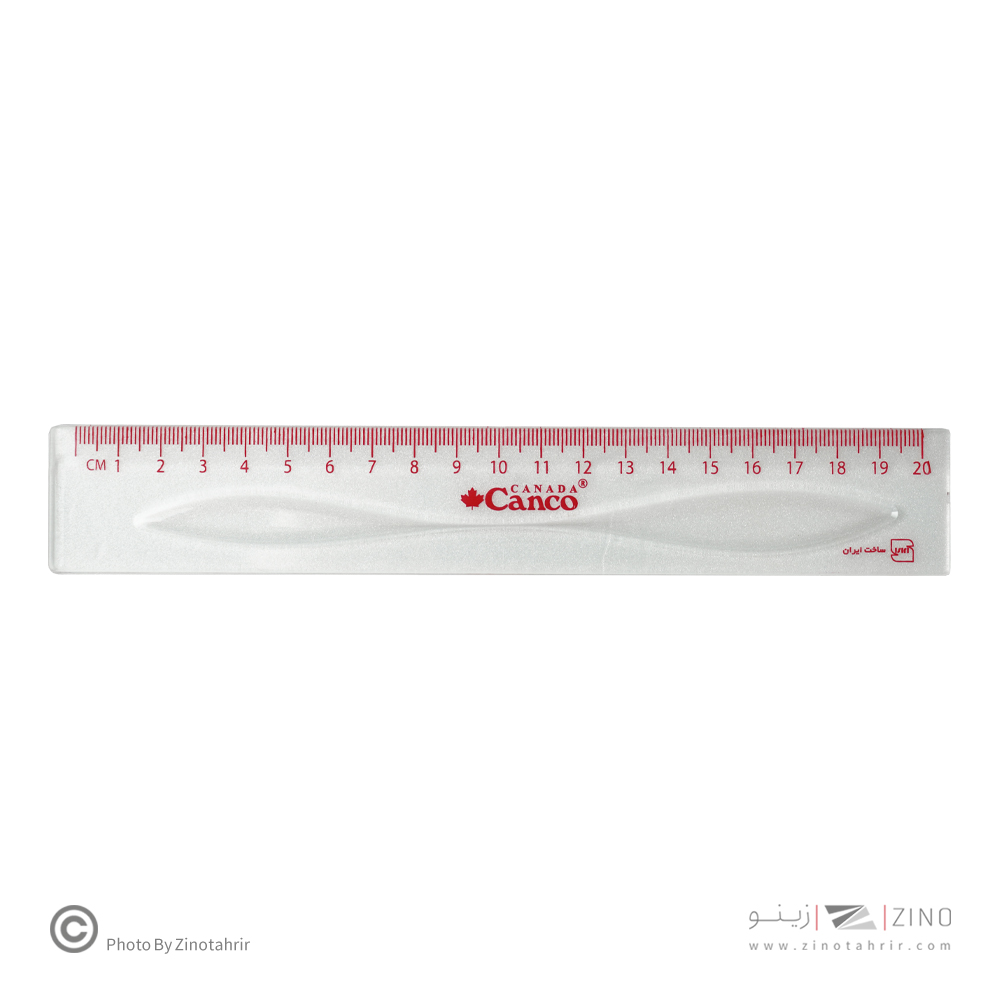 خط کش20سانت کریستال کنکو (128عددی)