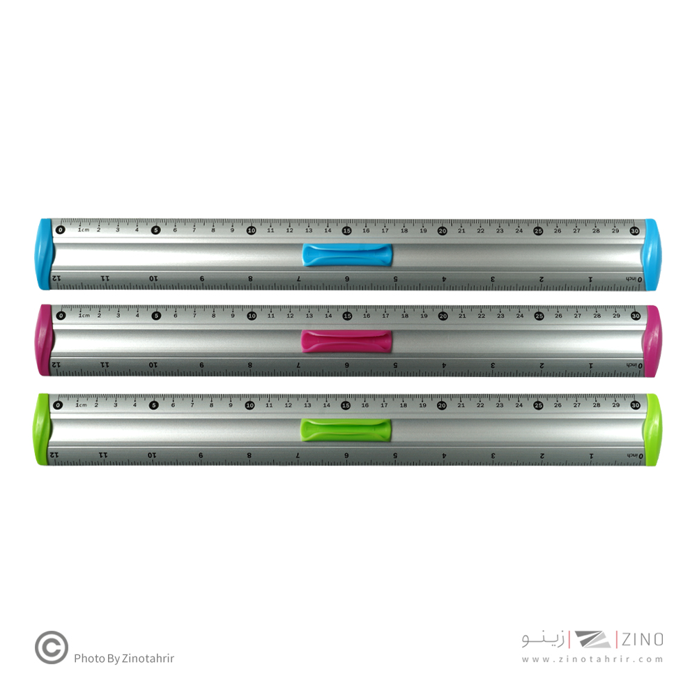 خط کش30سانت(مهندسی عمران) بدنه آلومینیومی اسکول فنز کد92695