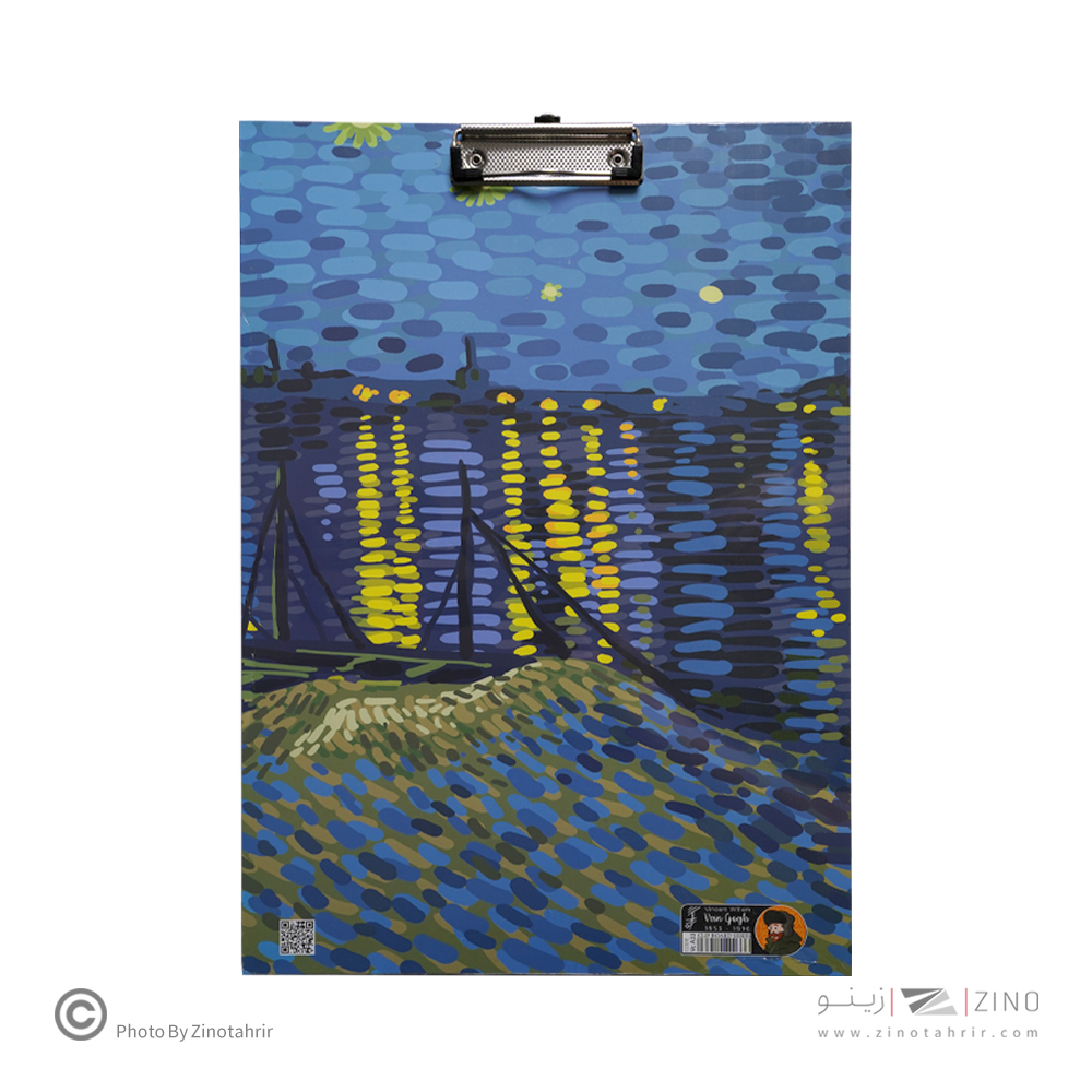 تخته شاسی A3 گیره 10سانت برگ سری ونگوگ  کد71802