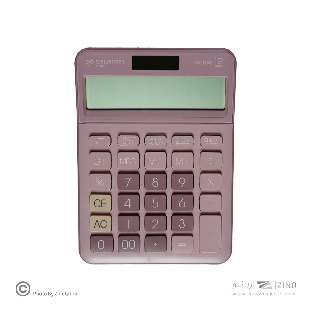 ماشین حساب رومیزی 2صفر12رقم سیکلاس کدCX-118C