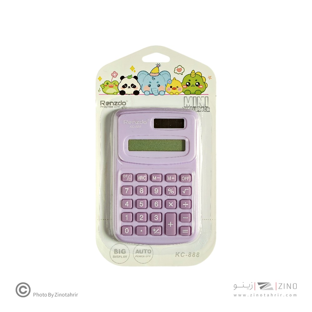 ماشین حساب جیبی 8رقمRenzdo کدKC888