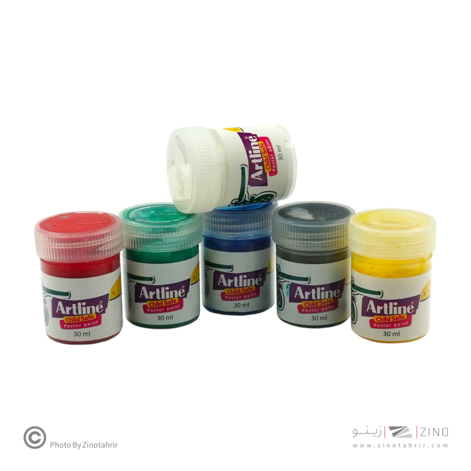 گواش 6رنگ پلاستیکی آرتلاین