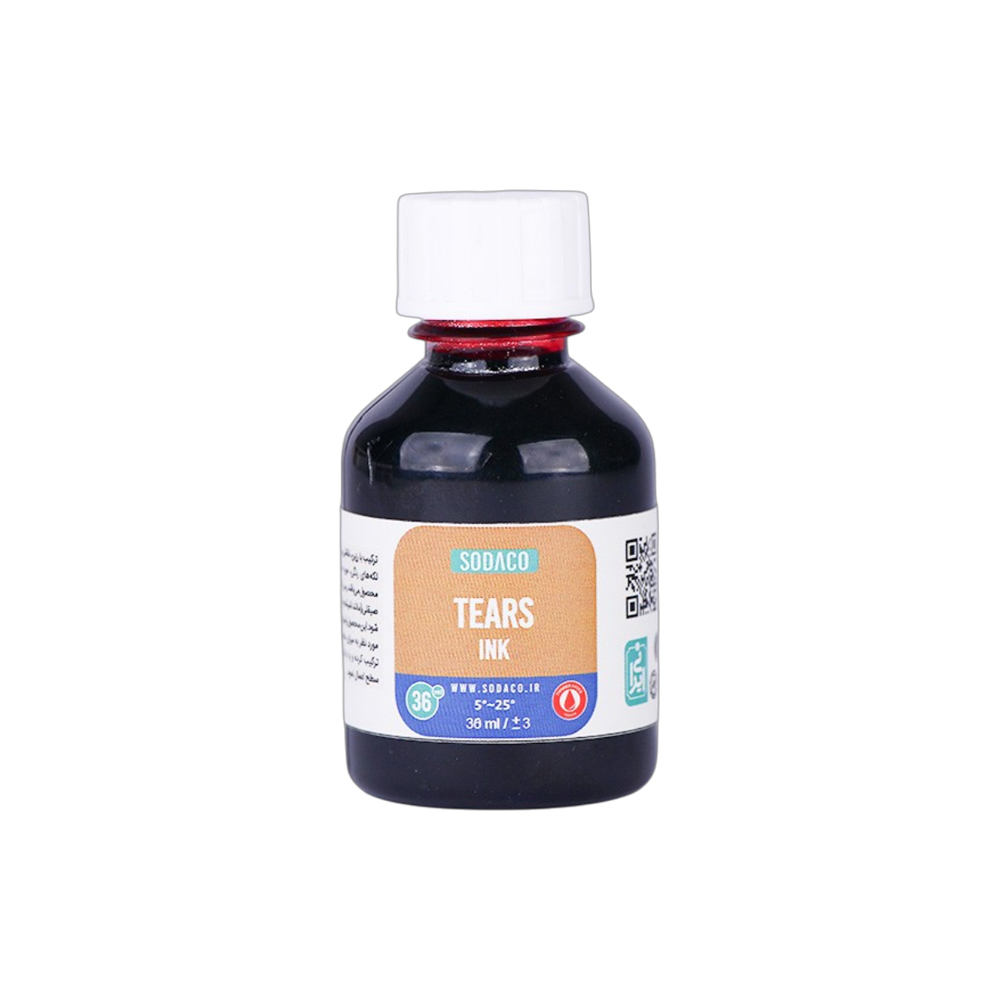 رنگ رزین36میل جوهر اشکی سوداکو نارنجی کد01704
