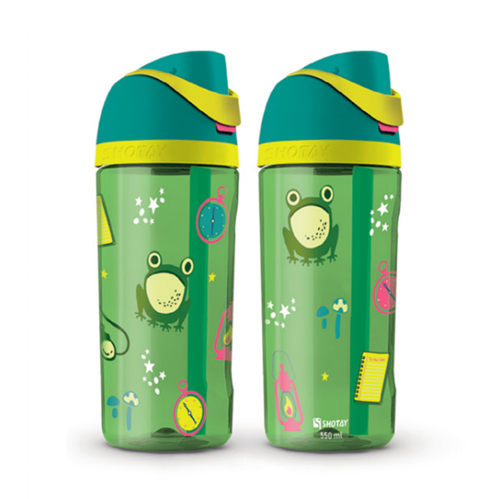 قمقمه شوتای550میل نی دار فانتزی سری اقیانوس کد6585