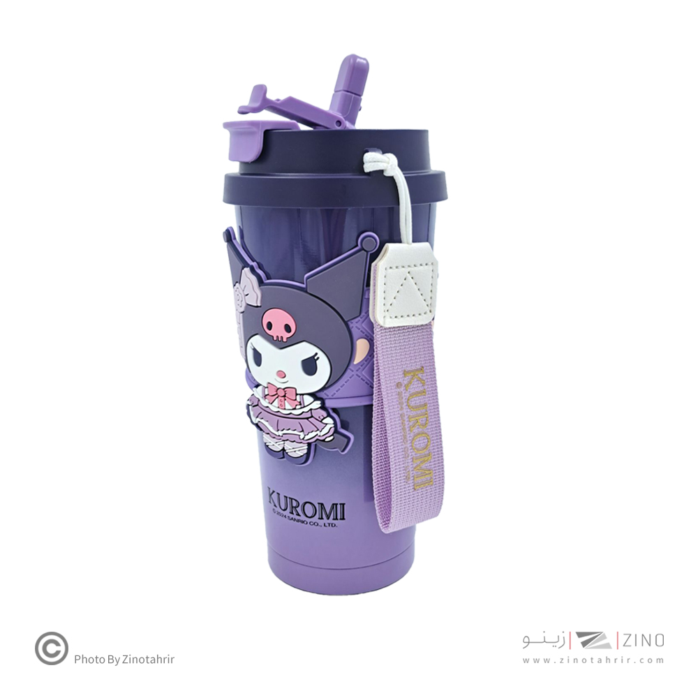 تراول ماگ520میل فانتزی دوکاره(استیل316) کدKU3195