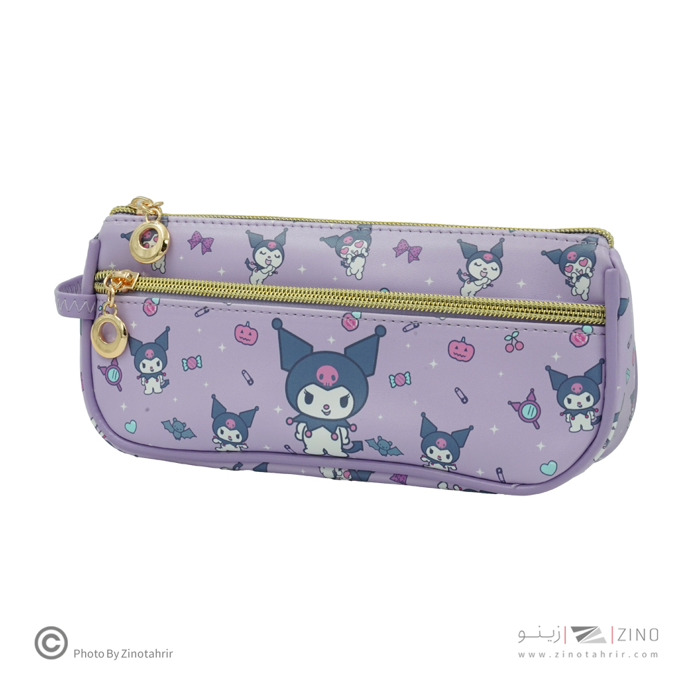 جامدادی دوزیپ فانتزی چرمی کد72331