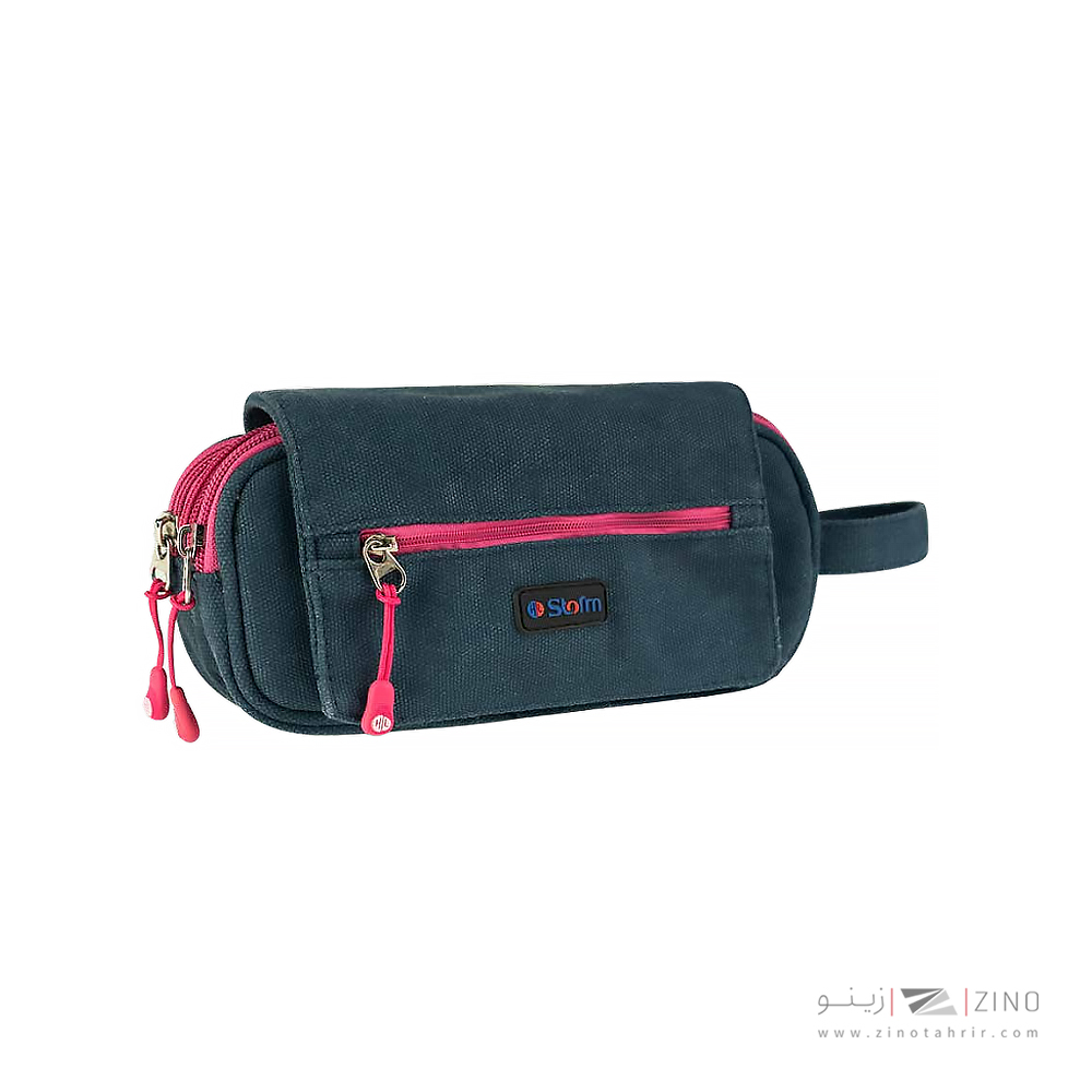 جامدادی چهارزیپ درب دار کلاسیک استورم کد950103