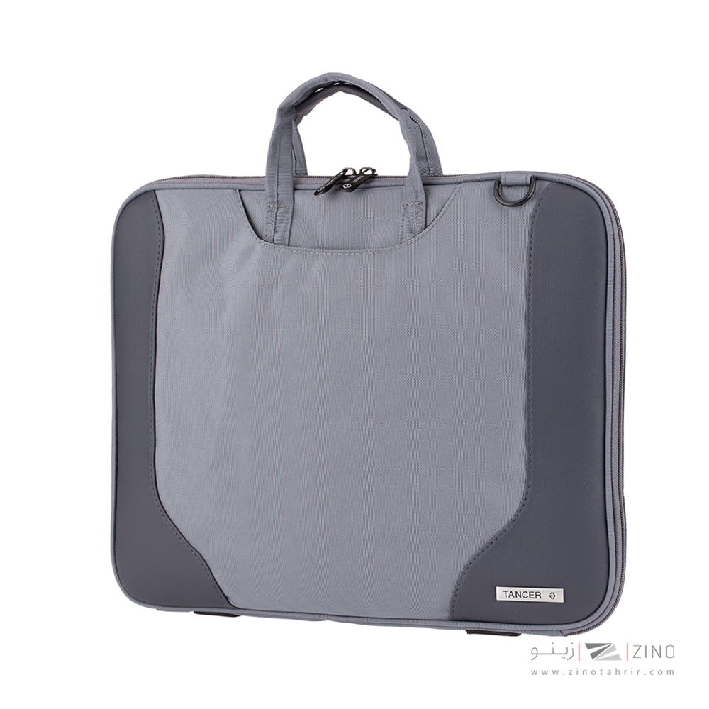 کیف دستی لپ تاپ15اینچ تنسر کد113 رنگGRAY