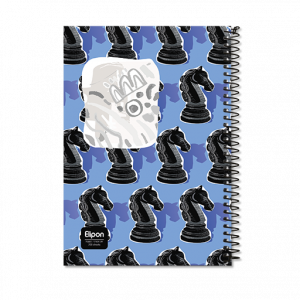 دفتر200برگ وزیری سیمی جلدسخت کلاسیک الیپون کد249کارتن16عددی